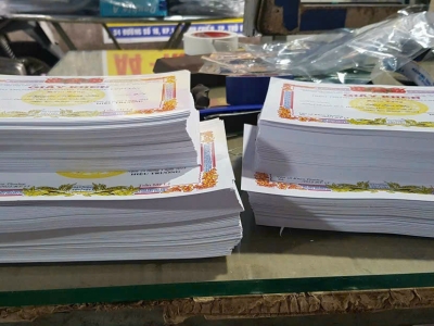 In Giấy Khen Vạn Phúc