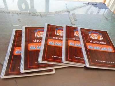 In Sổ Lương Thực Vạn Phúc