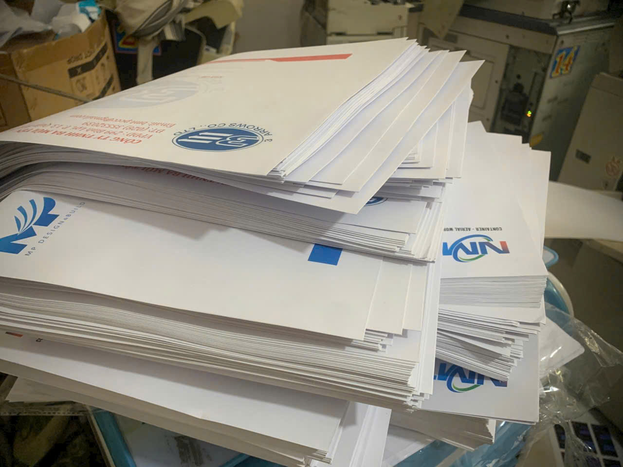 Thành phẩm In Phong Bì Vạn Phúc