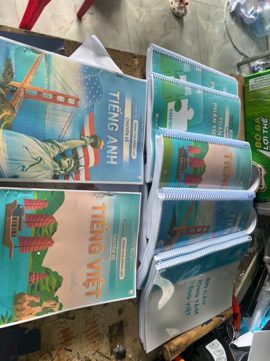 In Sách Giáo Khoa Vạn Phúc thành phẩm